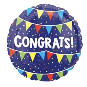 18" Congrats Banners