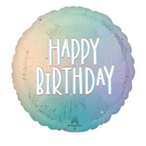 28" Happy Birthday Luminous Pastel