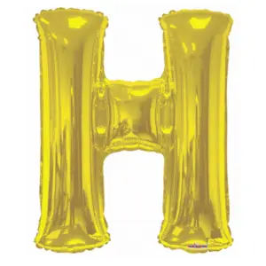 34" Letter H