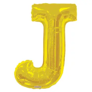 34" Letter J