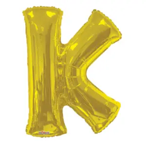 34" Letter K