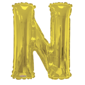 34" Letter N