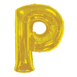 34" Letter P