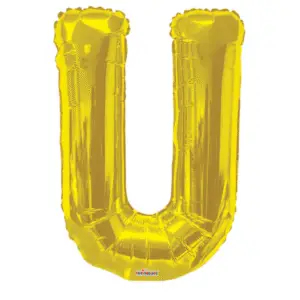 34" Letter U