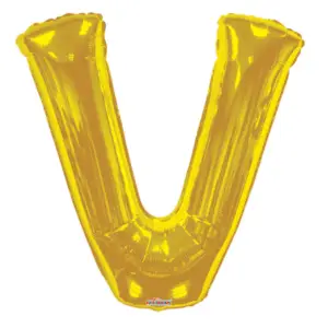 34" Letter V