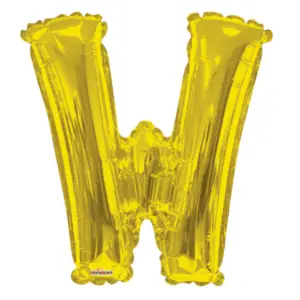 34" Letter W
