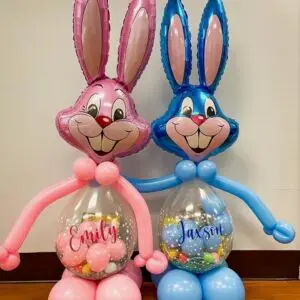 4′ Tall Bunny Stuffed Balloon Gift