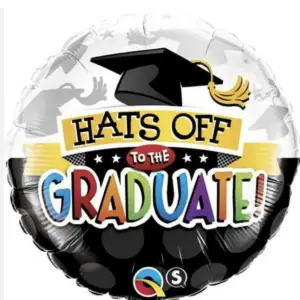 18" Hats Off to The Graduate!
