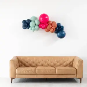 5' Custom Color Simple Balloon Garland
