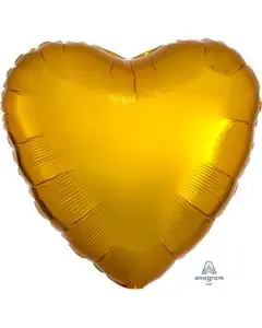 18" Satin Gold Star Shaped Balloon