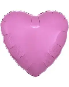 18" Pink Heart Foil Balloon