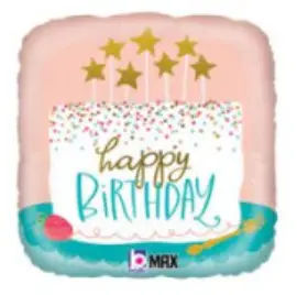 18" Happy Birthday Candles