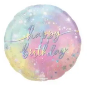 18" Happy Birthday Luminous