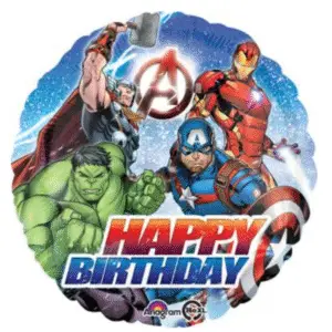 18" Avengers Birthday