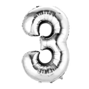 3 Number Foil Balloon