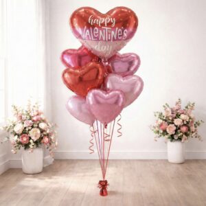 Valentine's Day Bouquet Heart