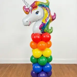 Unicorn Rainbow Column