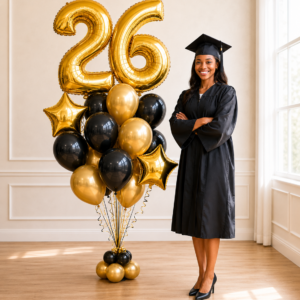 Graduation 26 Latex Balloon Bouquet