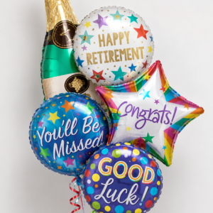 Retirement Cheers Balloon Bouquet